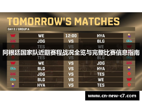 阿根廷国家队近期赛程战况全览与完整比赛信息指南 阿根廷国家队近期赛程战况全览与完整比赛信息指南