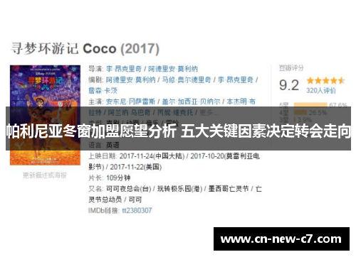 帕利尼亚冬窗加盟愿望分析 五大关键因素决定转会走向